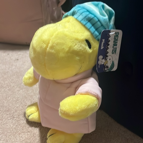 Peanuts Woodstock with Pink Puffer Jacket - Picture 4 of 5